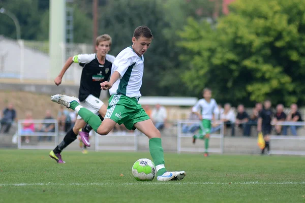 Kaposvar - Szekszard bajo 15 partidos de fútbol —  Fotos de Stock