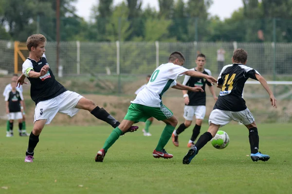 Kaposvár - szekszard poniżej 15 piłka nożna gra — Zdjęcie stockowe