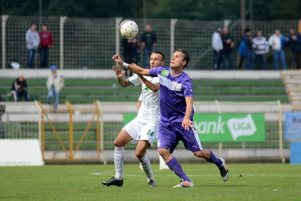 カポシュワール - ujpest サッカー ゲーム — ストック写真