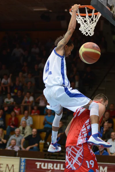 Kaposvár - nyiregyhaza basketbal hra — Stock fotografie