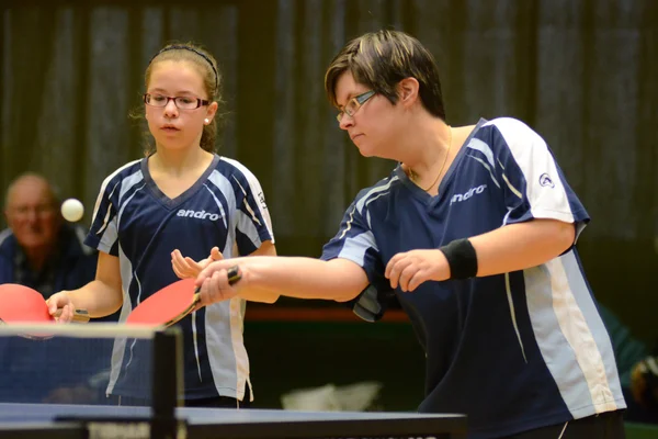 Table tennis game — Stock Photo, Image