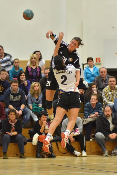 Siofok - Budapest Handballspiel — Stockfoto