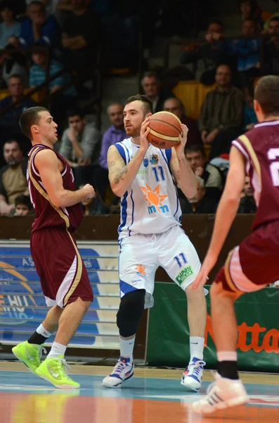 Kaposvar - Debrecen basketball game — Stock Photo, Image