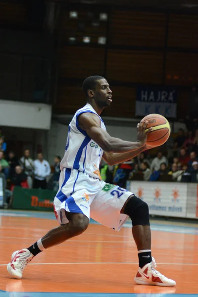 Kaposvar - Debrecen basketball game — Stock Photo, Image