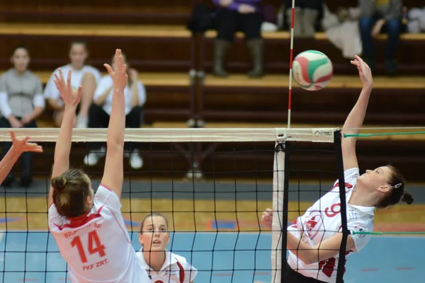 Kaposvar - BSE volleybal game — Stock Photo, Image