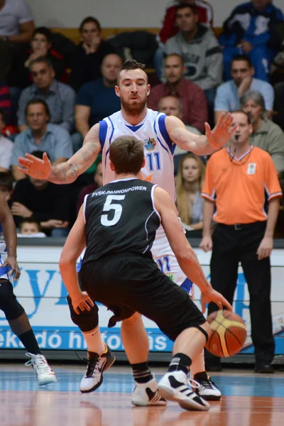 Kaposvar - Pecs Basketball Spiel — Stockfoto