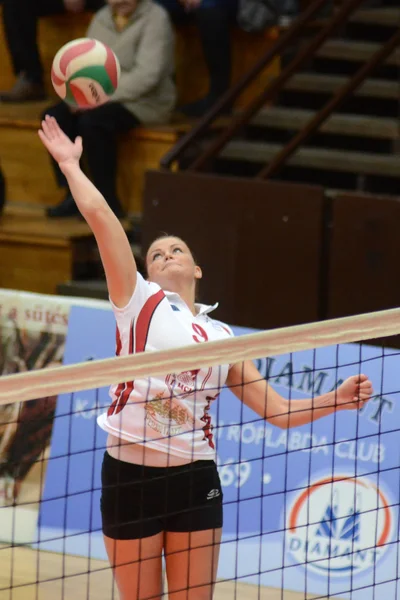 Kaposvar - Jeu de volley-ball Ujpest — Photo