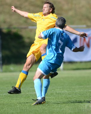 Son sınıf futbol takımı.