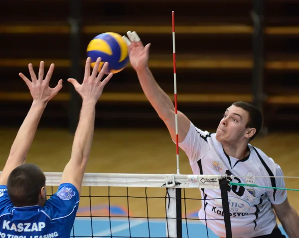 Kaposvar - Jeu de volleyball d'Innsbruck — Photo