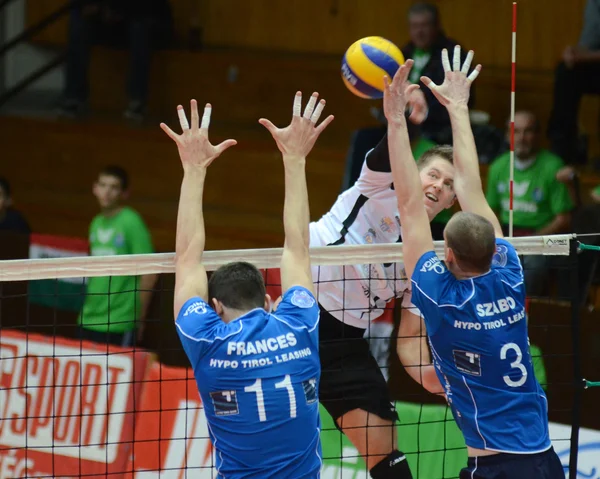 Kaposvár - innsbruck volleybal gra — Zdjęcie stockowe