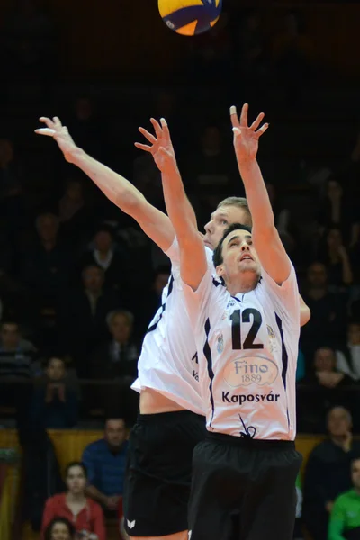 Kaposvar - Innsbruck juego de voleibol —  Fotos de Stock