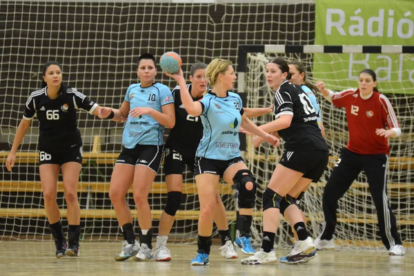 Siofok - fehervar handbolls match — Stockfoto