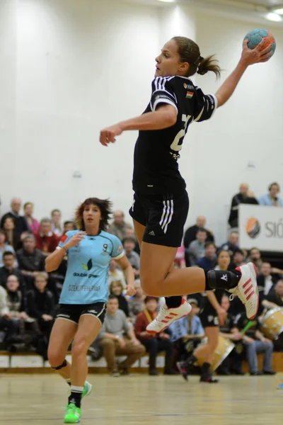 Siofok - Fehervar handball match — Stock Photo, Image