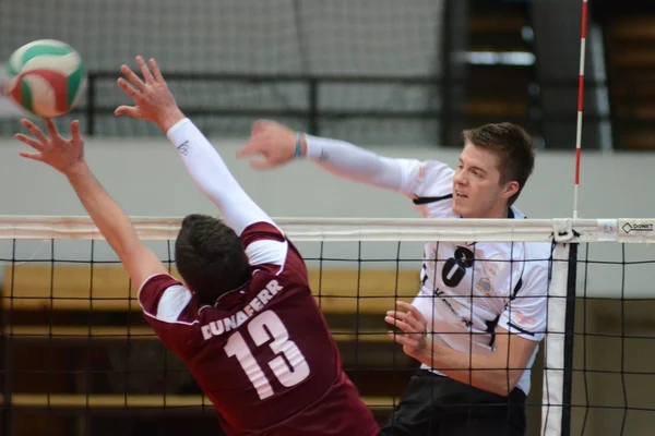 Kaposvar - Dunaferr volleyball game — Stock Photo, Image