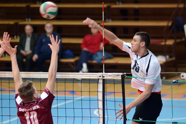 Kaposvar - dunaferr Voleybol oyunu — Stok fotoğraf