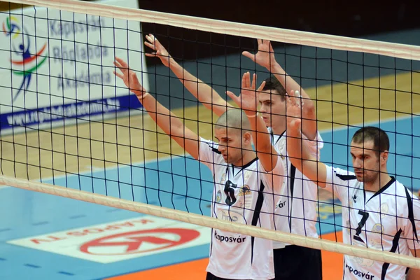 Kaposvar - dunaferr volleyball spiel — Stockfoto