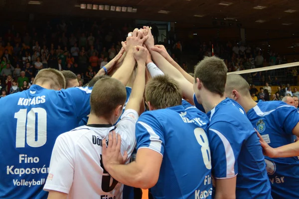 Kaposvar - kecskemet Voleybol oyunu — Stok fotoğraf