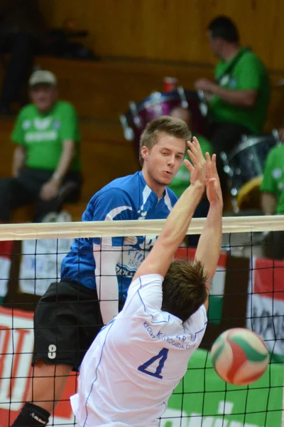 Kaposvar - kecskemet volleybal spel — Stockfoto