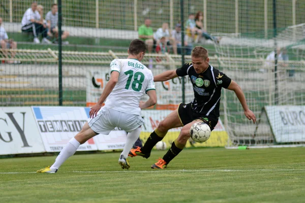 Kaposvar - szombathely Fußballspiel — Stockfoto