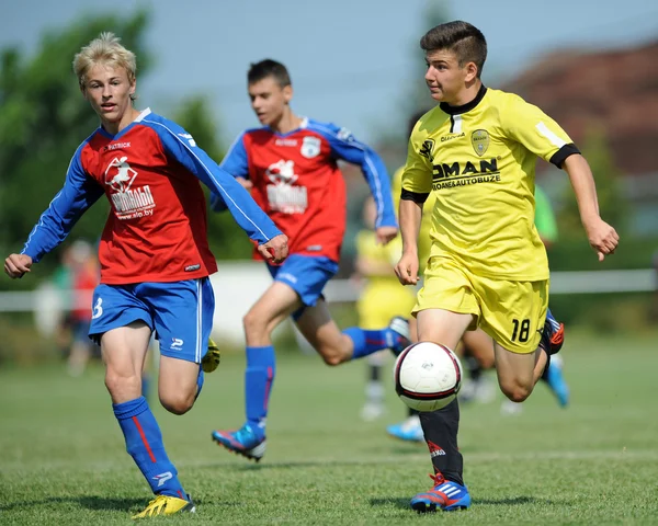 Minsk - Brasov menores de 15 años juego — Foto de Stock
