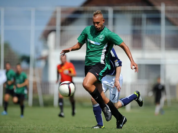 Kaposvar - Syfa West under 17 soccer game — Stock Photo, Image