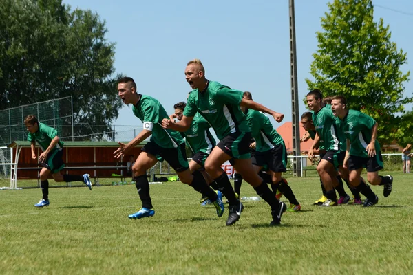 Kaposvár - zachód syfa pod 17 mecz piłki nożnej — Zdjęcie stockowe