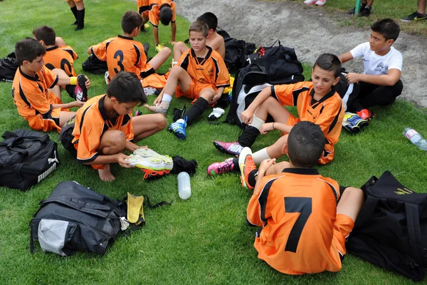 Calcio giovanile — Foto Stock