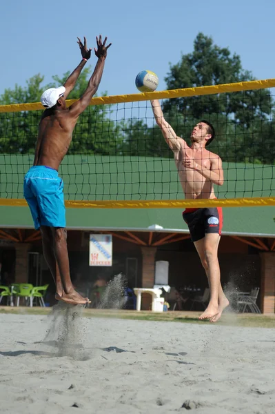 Voleibol de praia — Fotografia de Stock