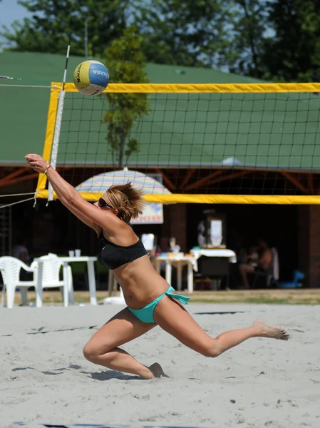 Beachvolleyball — Stockfoto