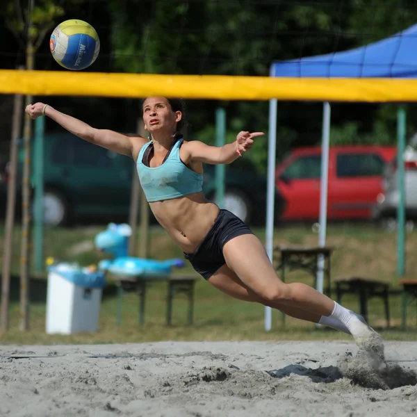 Beachvolleyball — Stockfoto