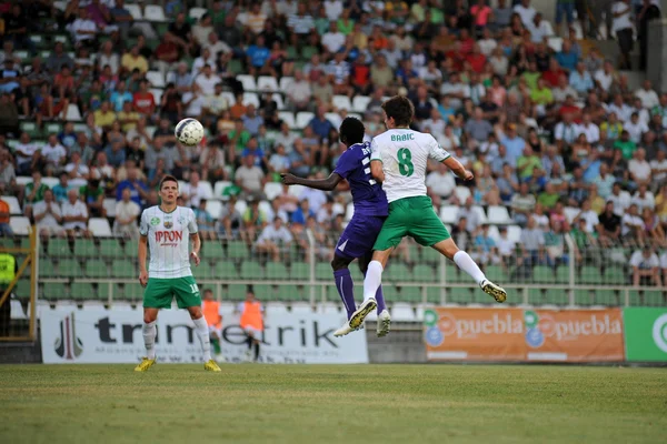 Kaposvár - Ujpest foci játék — Stock Fotó