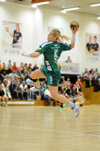 Siofok - Gyor-Handballspiel — Stockfoto