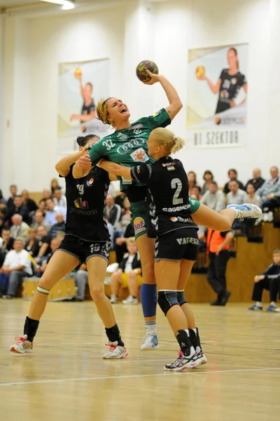 Siofok - Gyor-Handballspiel — Stockfoto