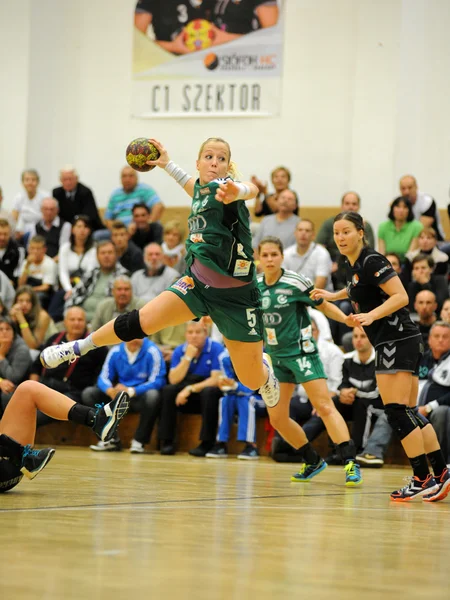 Siofok - gyor hanfball wedstrijd — Stockfoto