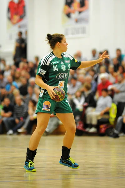 Siofok - Gyor handball match — Stock Photo, Image