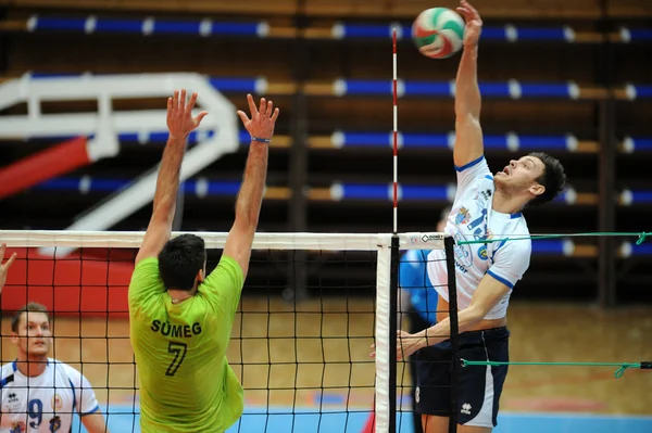 Kaposvar - Sumeg juego de voleibol —  Fotos de Stock