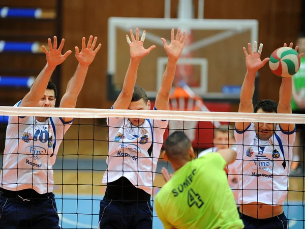 Kaposvar - Sumeg juego de voleibol —  Fotos de Stock