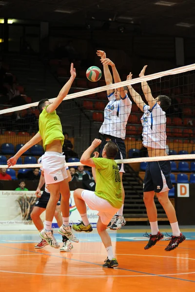 Kaposvar - sumeg Volleyball Spiel — Stockfoto
