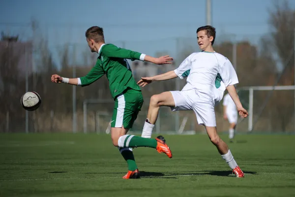 Kaposvár - ferencvaros pod 17 mecz piłki nożnej — Zdjęcie stockowe