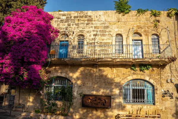 Picturesque Streets Buildings Village Ein Karem Israel June 2022 — ストック写真