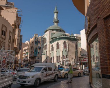 BAE Dubai Mart 2022. Dubai 'nin eteklerindeki eski şehir ve eski binalar