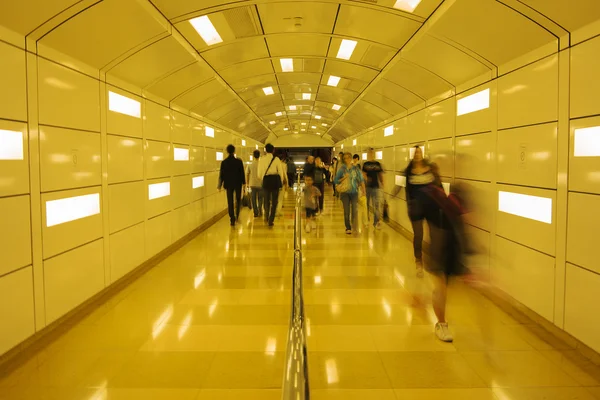 Tunnel pedonale — Foto Stock