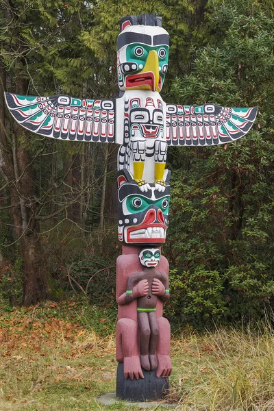 Totem Polo — Fotografia de Stock