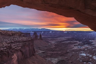 Mesa kemer, canyonlands, utah