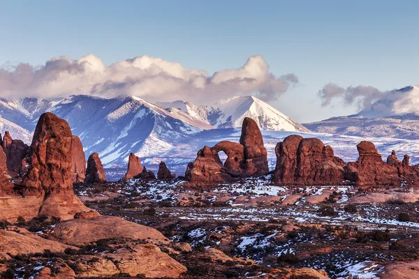 Arco de torreta, Utah — Foto de Stock