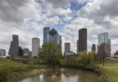 şehir merkezinde houston, texas