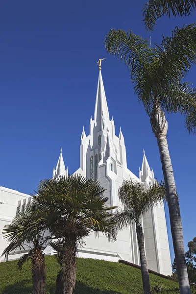 Templo Mórmon - O Templo da Califórnia em San Diego — Fotografia de Stock