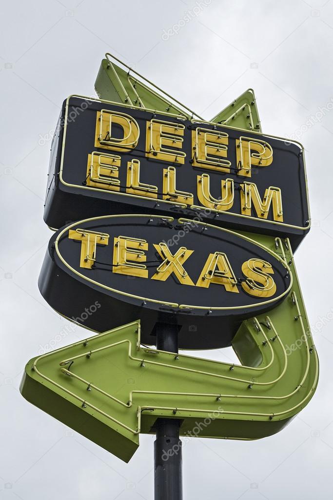 Dallas Neighborhood - Deep Ellum, Texas