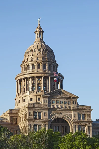 Capitale de l'État du Texas à Austin au coucher du soleil — Photo