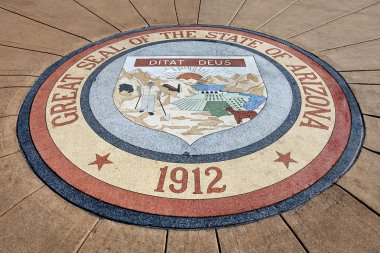 Great Seal of the State of Arizona clipart